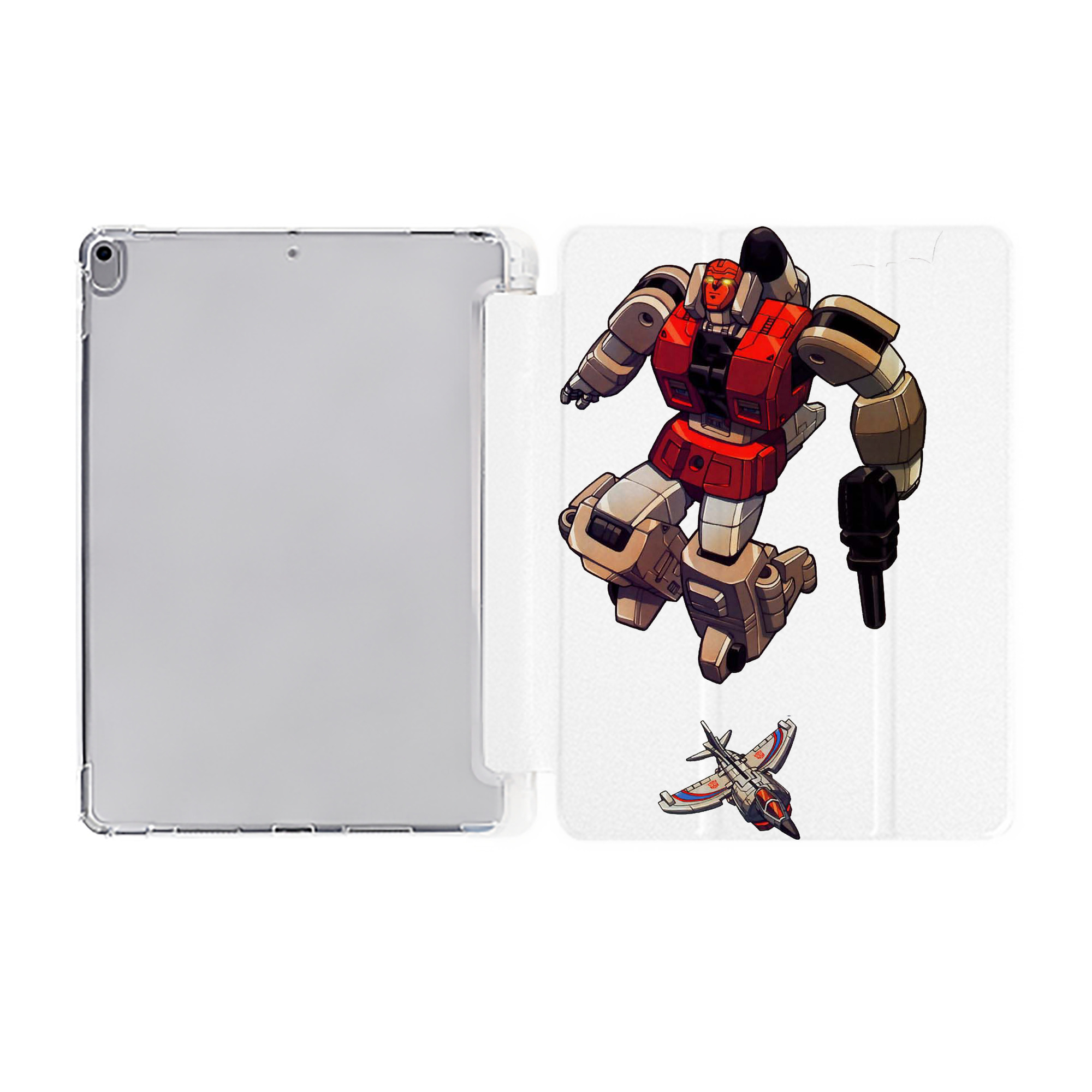 （画像用）  IPad ケース ペン収納付き 三つ折りスタンド PUレザー×シリコン 対応機種9.5/10.5/10.9インチ